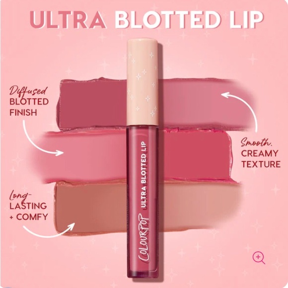 Ultra Blotted Lip Diffused Matte Lipstick in Kitten -Cool Pink - Picture 3 of 5